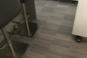 LVT Flooring Installed